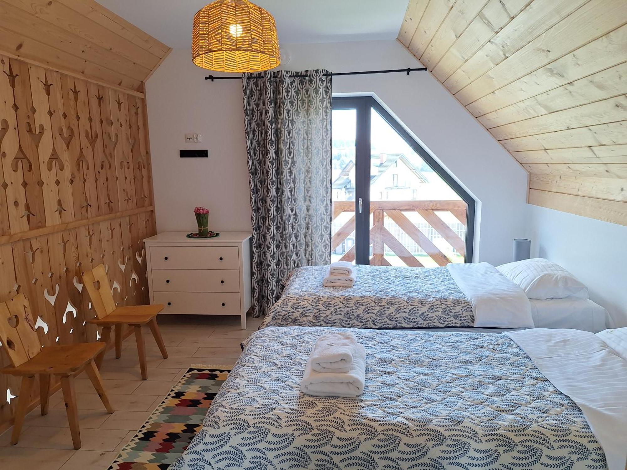 Domki Szczyt Beztroski Jacuzzi & Sauna Nowy Targ Buitenkant foto